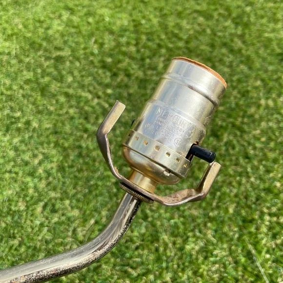 Vintage 80s Nautical Ceramic Fisherman Sailor Table Lamp - Picture 6 of 9